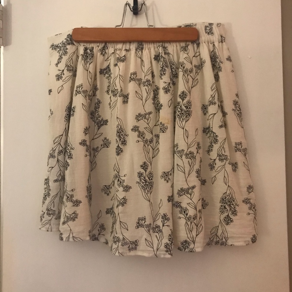 Floral skirt
